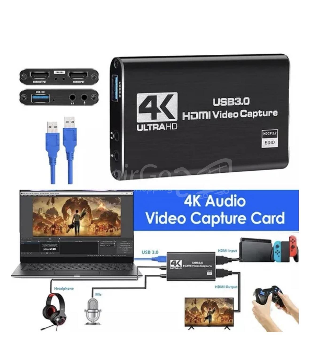 screenshot-125 Carte de capture de jeu vidéo HDMI 4K 1080p, enregistreur vidéo USB, ORIGINAL – Image 1