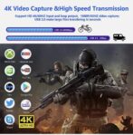 Carte de capture de jeu vidéo HDMI 4K 1080p, enregistreur vidéo USB, ORIGINAL – Image 6