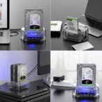 DOCKING STATION D’ACCUEIL S8 HDD 3.5″ 2.5″ USB3.0 – Image 2