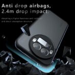 Étui compatible avec Realme GT8 pro antichoc, antidérapant, anti-rayures et anti-traces de doigts, étui de protection compatible avec Realme Gt8 pro  (noir) – Image 5