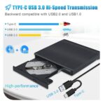 Graveur DVD externe portable USB 3.0 Haysenser HY-DRW08-1028