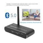 محول محول محوري لاسلكي أصلي , DAC رقمي إلى تناظري مع جهاز إرسال Bluetooth5.0 للهاتف المحمول, تلفزيون لوحي, وحدة التحكم