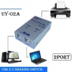 switch Commutateur -2ports pour périphériques USB 2. 0pour Compatir un appareil USB entre 2PC