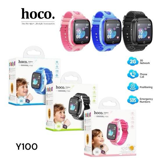Montre intelligente pour enfants, fonction d'appel pour fille et garçon, écran tactile HD 1.44 pouces, carte oculaire 2G, suivi de localisation LBS, salle de bain, CO Y100 avec carte SIM
