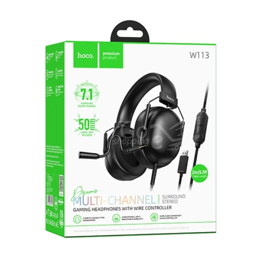 img_8442 HOCO W113 | Casque Gaming USB 7.1 ORIGINAL – Image 1