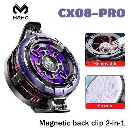 MEMO CX08 Pro 9V semi-conducteur magnétique/clip arrière glacé PUBG jeu refroidisseur pour IOS Android radiateur de refroidissement universel RGB
