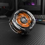 MEMO CX08 refroidisseur 5V Radiateur de téléphone portable haute puissance, refroidissement magnétique rapide RGB – Image 2