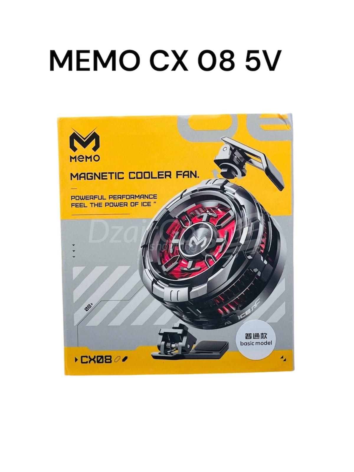 photoroom_20260416_000745 MEMO CX08 refroidisseur 5V Radiateur de téléphone portable haute puissance, refroidissement magnétique rapide RGB – Image 1