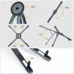 ⁦Support en Alluminum 3en1 tablette/ laptop/telephone حامل 3في1 (حاسوب ، تابلات ، هاتف ) من الألومنيوم قابل للتعديل⁩ - الصورة ⁦5⁩