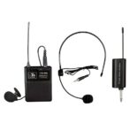 Microphone sans fil UHF TTD M09 pour amplificateur, micro cravate pédagogique à 1 canal – Image 2