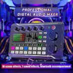 Pack Microphone MC-88 avec Carte Son en Direct – ميكروفون تسجيل إحترافي – Image 7