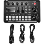 Pack Microphone MC-88 avec Carte Son en Direct – ميكروفون تسجيل إحترافي – Image 5