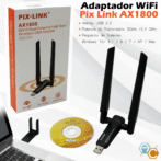 Adaptateur Wi-Fi USB sans fil PIX-LINK AX1800 (Modèle UAX04). – Image 4