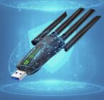 Adaptateur Wi-Fi 6 et Bluetooth 5.4 double bande USB pour ordinateur, carte réseau haut debit – Image 7