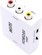 HDMI a 3 RCA Convertisseur - HD 1080p HDMI a RCA AV Composite Adaptateur convertisseur – Image 5
