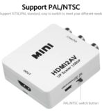 HDMI a 3 RCA Convertisseur - HD 1080p HDMI a RCA AV Composite Adaptateur convertisseur – Image 3