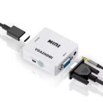 Adaptateur VGA vers HDMI - GENERIQUE - 1080P - Blanc - Convertisseur audio/vidéo – Image 5