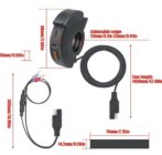 Chargeur rapid  pour Moto, trottinette.quad ,  étanche Double Port USB-A et Type-C, Prise USB pour Moto avec Couvercle de Protection – Image 8
