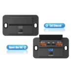 prise de chargeur de voiture à 4 ports 12 V/24 V avec double port USB et charge rapide QC3.0 PD, compatible avec voitures, bus, camping-cars et camions. – Image 6